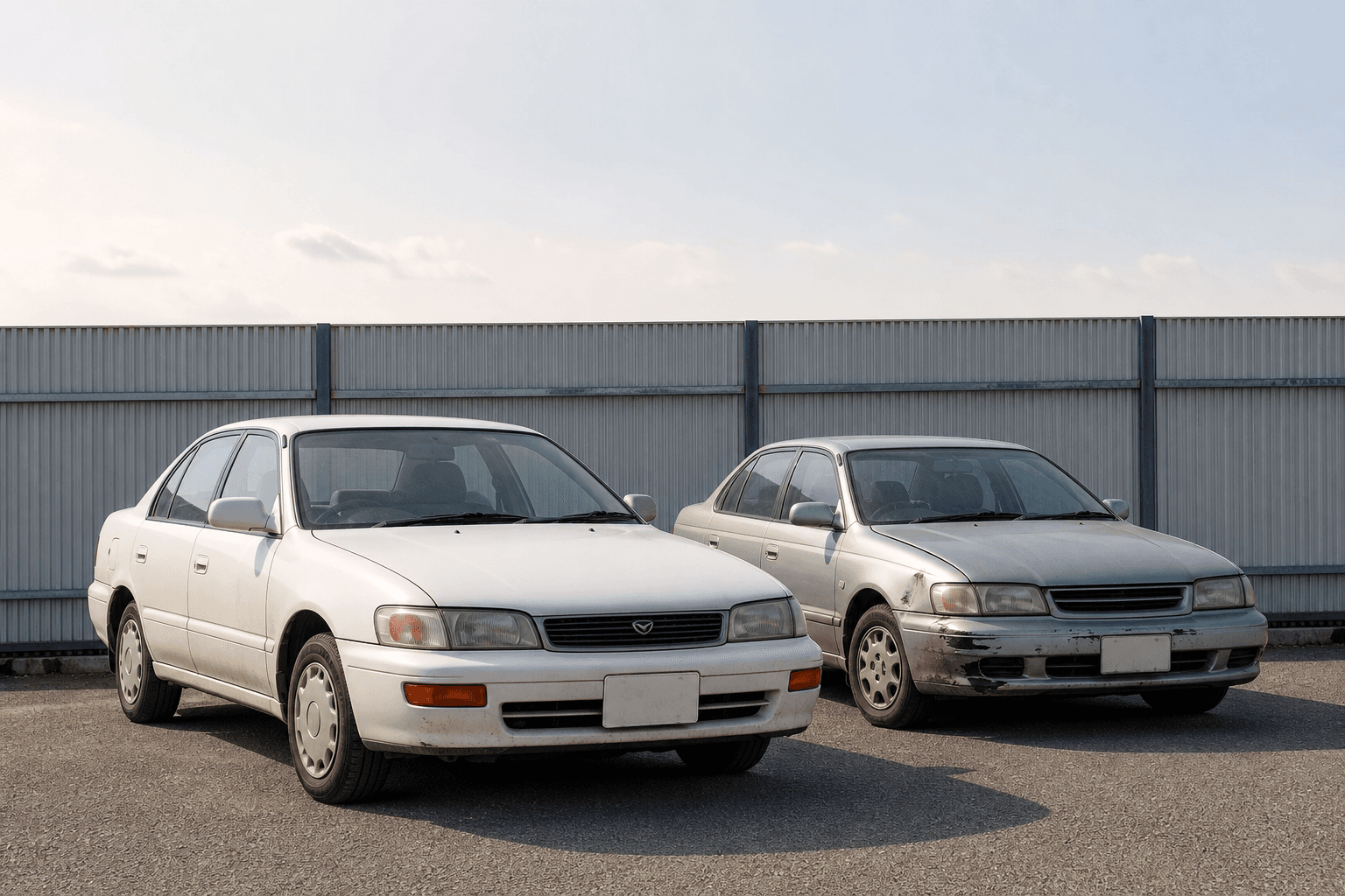 状態を問わず買い取る古い車や事故車